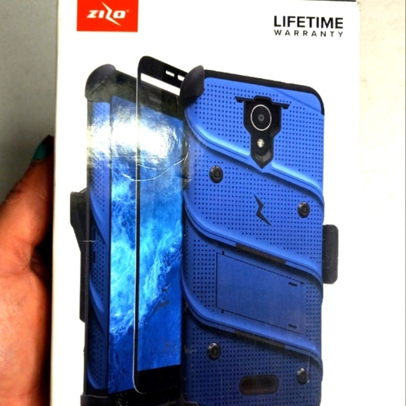 ZIZO Bolt Series Designed for Cricket  icon 2, Cobalt Blue/Black. - Picture 1 of 9